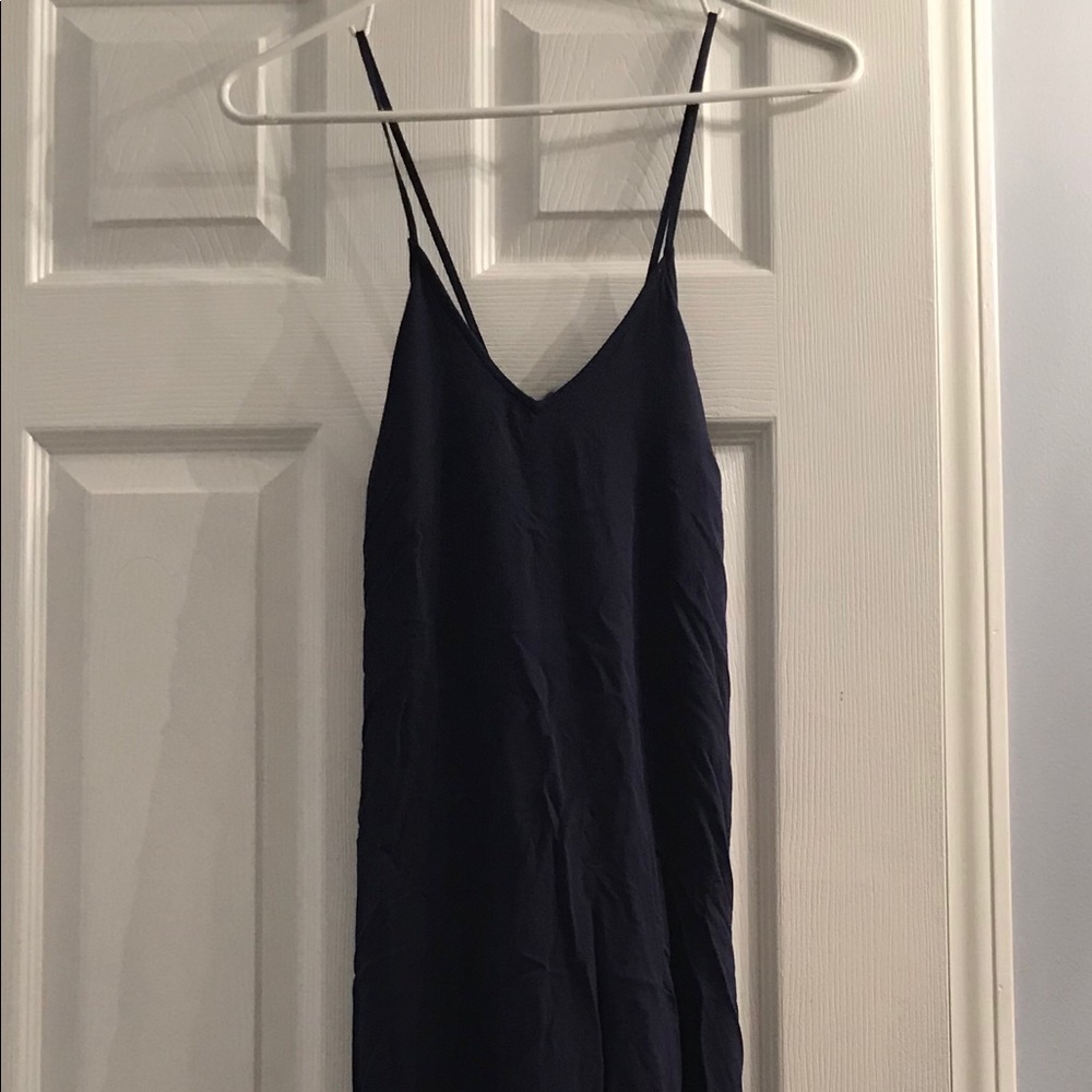 Navy Blue Maxi Dress